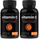 NutraChamps (2パック) エルダーベリー、Citrus BioflavonoidsとビタミンC 1000mg - 120カプセルビーガン、免疫健康&コラーゲン生産500mgパウダーピルのための非GMO抗酸化サプリメント