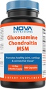 ノバ栄養物の三重の強さのグルコサミンのコンドロイチンMSM 2600mg/サービングのカプセルは、健康な接合箇所、軟骨および結合組織を支えます-接合箇所の慰め及び柔軟性を180の計算促進します