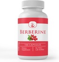 純粋で元の原料のBerberine、(100のカプセル)常に純粋、添加物無しまたは注入口、実験室は確認しました