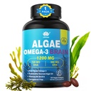 Omega 3 DHA 720mg EPA 360mg の魚油の Softgels, ビーガン Algae サイエンス 2:1 脳の目のための比率, 植物は持続的に供給オメガ 3 サプリメント, 魚油代替 1200 mg, 魚の味なし, 120Cts