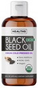 USDAオーガニックブラックシードオイル液体(16 fl oz)プレミアム冷間プレスニゲラサティバ 純黒カミン種子油 - 抗酸化サプリメント - ビーガン、グルテンフリー、&非GMO(ピルやカプセルなし)