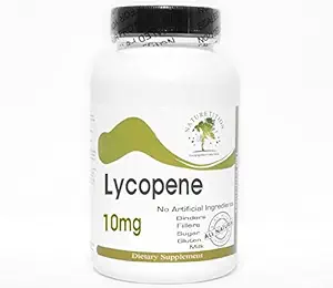 Lycopene 10mg ~ 200 Capsules - No Additives ~ Naturetition Supplements