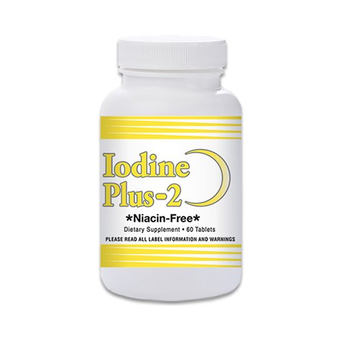Iodine Plus 2 -Thyroid M.D.の公式式 - 2ヶ月の供給 - 60錠 - Thyroidサポート用