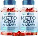 (2パック) Keto Genesis Keto ACV Gummiesの高度の減量、Genesis Keto、Ketogenesis Keto+ACV Gummies、Keto Genesis、Keto Genesis Gummies、Ketogenesis Keto Plus ACV Gummy Supplement 1050mg、2ヶ月