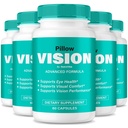 (5 Pack) Pillow Vision – Advanced Clear Eyes Formula, Pillow Vision Capsules with Natural Ingredients | PillowVision Eye Care, 150 Day Supply for Healthy Vision & Eyesight, Easy-to-Take (300 Capsules)