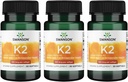 スワンソンビタミンK2(メナキノン-7) - ビタミンサプリメントは、心血管および骨の健康をサポート - 調整カルシウム - (30 Softgels、100mcg 各) (3パック)