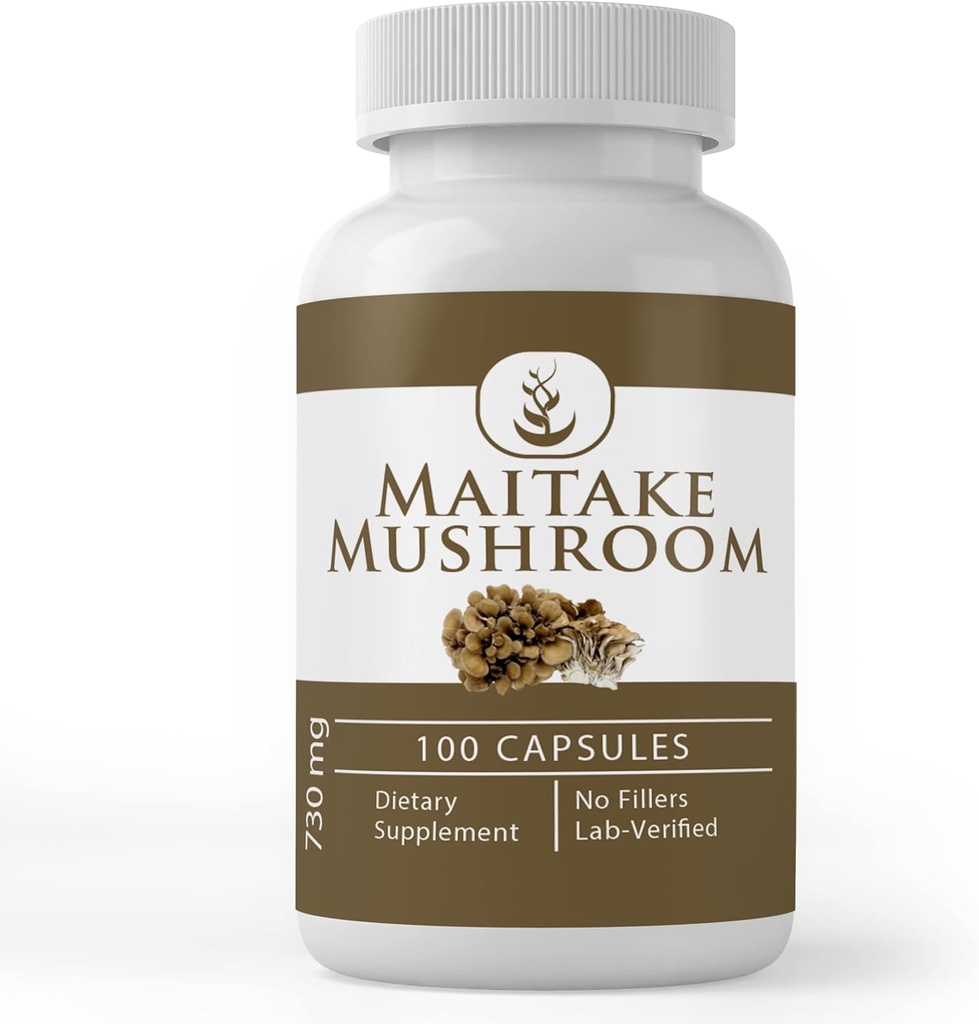 純粋な元の原料の Maitake のきのこのエキス、(100 のカプセル)常に純粋、添加物か注入口、実験室は確認しました