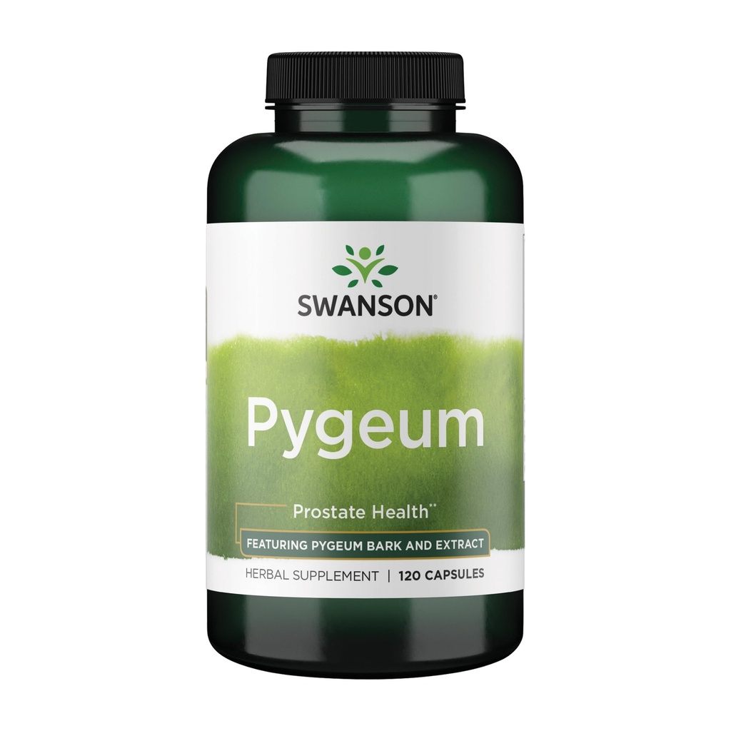 Swanson のピゲウム-男性の前立腺の健康のための 400mg 草の補足-サポート ぼうこうおよび尿路の健康- 120 のカプセル