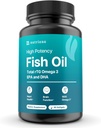 ミニフィッシュオイルソフトジェル - 無臭、バープレス&簡単に飲み込む - 1500mg Omega-3とEPA&DHA - 高度なフォーミュラフィッシュオイルミニ - ダイムよりも小さい - ワイルドキャッチ - 90(ビッグ、カプセル)