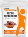 BulkSupplements.com Reishiキノコエキスパウダー - Reishiマッシュルームパウダー、全般的なウェルビーイングのためのサプリメント - グルテンフリー、サービングあたり1g、250g(8.8オンス)(パッケージ1)