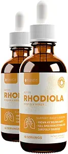 活動的なRhodiola - 自然なRosavinsのRhodiolaの根のエキス-よりよい吸収のための液体配達-サポート エネルギー及び圧力