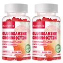MSM及びElderberryの余分強さのNutravita Glucosamineのコンドロイチンのグミies - 共同サポート、大人、人及び女性のための酸化防止免疫サポート補足。 120 ストロベリー咀嚼