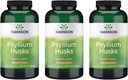 SwansonのPsylliumのハスクの食事療法繊維の補足610のmg 300のカプセル- (3のパック)