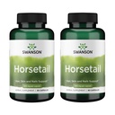 Swanson Horsetail - Herbal Supplement Supporting Healthy Hair, Skin & Nails - Natural Ingredients for Bone Health & Urinary Tract Support - (90 Capsules, 500mg Each) (2 Pack)