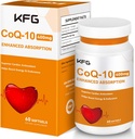KFG CoQ10 400mgのSoftgelsのCoenzyme Q10の補足サポート中心の健康、心血管の健康、免疫システム及び細胞エネルギーの生産、グルテンフリー