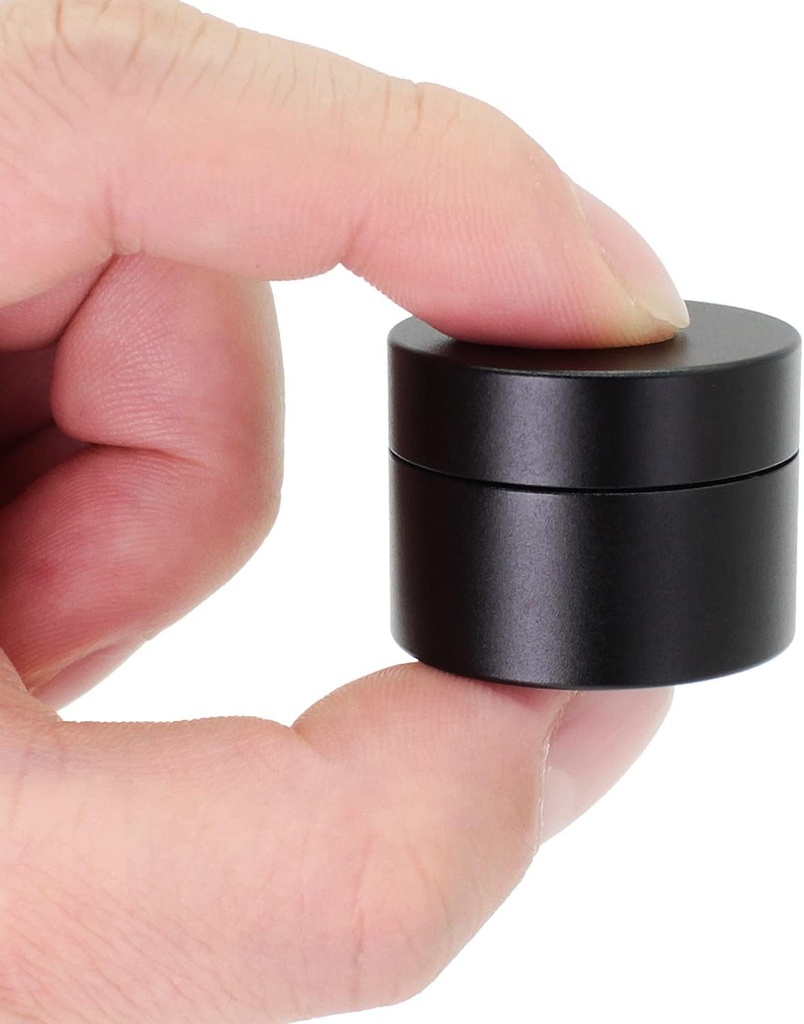 携帯用毎日の丸薬の箱、頑丈なアルミ合金の円形の丸薬箱、防水旅行丸薬のオルガナイザー、屋外のキャンプの働きのためのポケット パースの薬のビタミンのホールダーEDCの容器