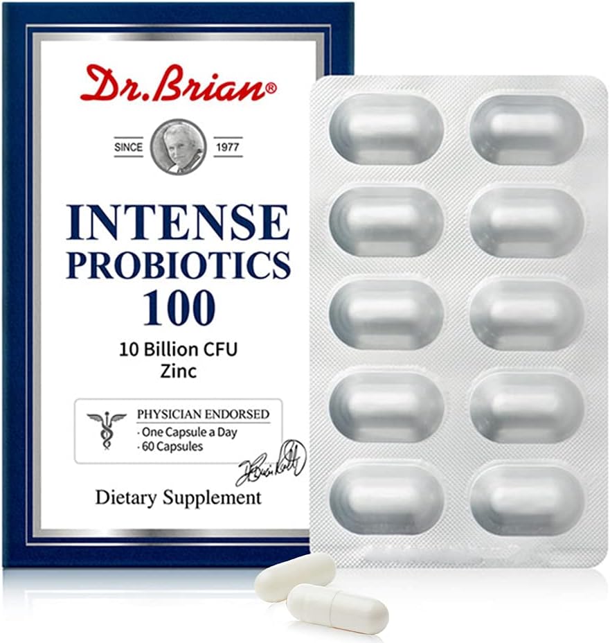 Dr.Brian Probiotics 10の女性の人の大人の便秘の救助の消化管の健康の免除システムのための億のcfuのプロバイオティクス