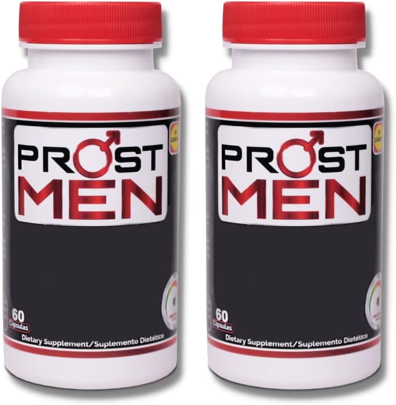 Prostate Supplement Capsules - Prostate Support - Urinary Frequency - Quality Sleep - Energy & Vitality - Saw Palmetto - Sting Nettle - Pack of 2-120 Caps