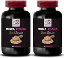 マインド&ボディバランス - MUIRA PUAMA BARK EXTRACT - 植物の電力、ブーストフォーミュラ、強度サポート、エネルギーシナジー、植物燃料、ハーブ覚醒、持続可能なエネルギー2ボトル120カプセル
