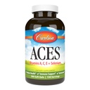 カールソン - ACES、ビタミンA、C、E +セレン、セルラーヘルス&免疫サポート、抗酸化剤、300 Softgels