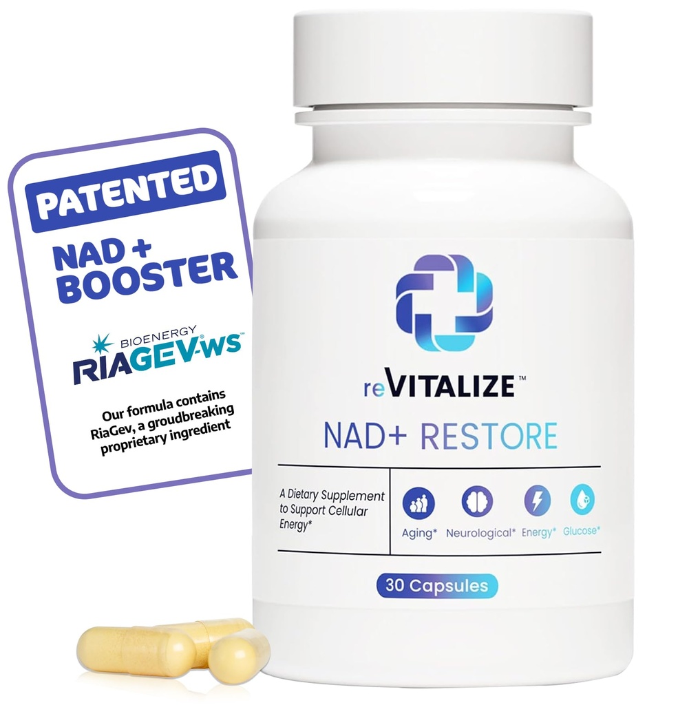 NAD+サプリメント750mg - アンチエイジング&サポートセルラーエネルギーのための高度なニコチンアミドリボシド | NAD Plusは、高吸収式サードパーティーテストでDNAと脳の健康を促進します 30 サービング