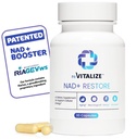 NAD+サプリメント750mg - アンチエイジング&サポートセルラーエネルギーのための高度なニコチンアミドリボシド | NAD Plusは、高吸収式サードパーティーテストでDNAと脳の健康を促進します 30 サービング