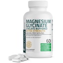 BronsonのマグネシウムのGlycinate 400mgの余分強さ、ベジタリアン、Stomach、非GMO、60のタブレットの吸収のgentleのためにChelated