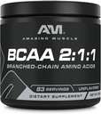 驚くべき筋肉 BCAA のアミノ酸の補足 | 2:1 分岐させた鎖のアミノ酸の比率 | 不燃 | 純重量 500 グラム(1.1 Lb) | 非GMO | グルテンフリー | 米国製
