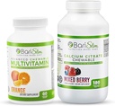 BariSlim Bariatricカルシウムのクエン酸塩及び高度のChewable Multivitamin -胃のバイパスおよび胃の袖を含むポストのBariatricの外科のためのBariatricのビタミンそして補足