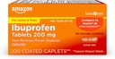 基本的な心配のIbuprofenのタブレット、200のmgの痛みのRelieverおよびFeverの減力剤、関節炎のため、歯痛、背痛および多く、100の計算