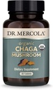 Mercola Organic Chagaのきのこの30のサービング(30のタブレット)、食事療法の補足、サポート健康な免疫機能、非GMOの証明されたUSDAの有機性、NSFの内容は証明しました