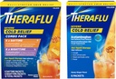 Theraflu Severeの冷たい救助の熱い液体の粉のコンボ:12ct昼間/夜時間の蜂蜜のレモン味+ 6ct昼間の蜂蜜のジンジャーの味