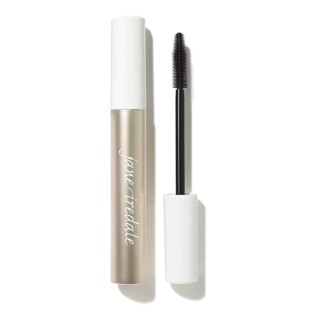 jane iredale Lash 固定長さ & 定義 チューブマスカラ, 長身, 汚泥抵抗式, リフト, カール, & 分離, 完全菜食主義者の, 残酷フリー