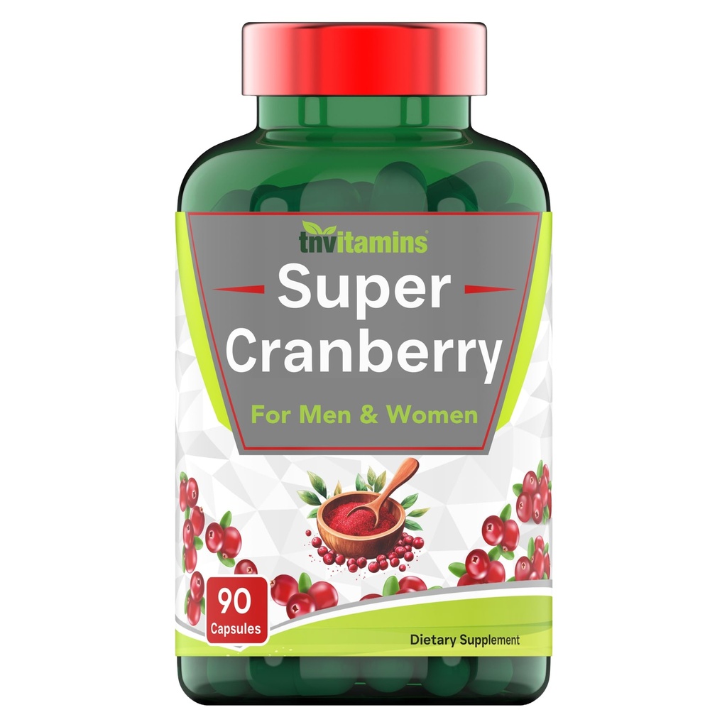 女性&男性用クランベリーピル(30,000 MG - 90カプセル) | 尿路健康をサポート | クランベリー濃縮サプリメント | 膀胱&腎臓サポート | 女性の健康をサポート | 抗酸化物質