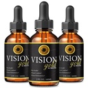 (3 Pack) Vision Gold Drops – Official VisionGold Nano Liquid Formula with Natural Ingredients – Oral Supplement for Vision Clarity, Digital Comfort & Gentle Eye Care | Easy-to-Use (90 Servings)