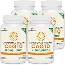 1000mg Liposomal CoQ10 Ubiquinol、240のビーガンSoftgels、高い吸収のUbiquinol CoQ10の補足、中心機能及びエネルギー生産のためのCoenzyme Q10の活動的な酸化防止の形態