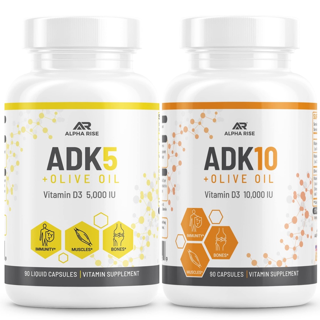 ADK 5のビタミンの補足+ ADK 10のビタミンの補足