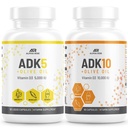 ADK 5のビタミンの補足+ ADK 10のビタミンの補足