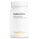 Supersmart - Bacillus Subtilis 3 Billion CFU per Day (高い効力) - スポアプロバイオティックサプリメント | 非GMO&グルテンフリー - 60 DRカプセル