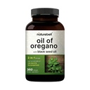 NatureBell Oregano Oil with Black Seed Oil, 360 Softgels | 360-day Supply Essential Oil for Immune Health | 高濃度のCarvacrol & Thymoquinoneを配合