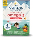Nordic Naturals Nordic Omega-3 Fishies、Tutti Frutti - 36 Fishies - 300 mg Total Omega-3s with EPA&DHA - 健康な脳、気分、ビジョン&免疫システム - Non-GMO - 36 サービング