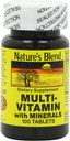 ネイチャーズブレンド NAT B MULTIVITAMIN & MIN TB, 盛り合わせ, 100 カウント