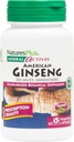 Natures Plus Herbal Actives American Ginseng - 250 mg, 5% Ginsenosides - 60 Vegan Capsules - Gluten-Free - 60 Servings
