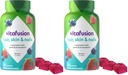Vitafusion Gorgeous Hair/Skin & Nails Multivitamin Gummy Vitamins + Biotin & Antioxidant Vitamins C&E/Raspberry Flavor (45 Day Supply) America’s Number One Gummy Vitamin Brand, 135 Count (Pack of 2)