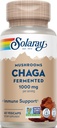 SOLARAY発酵チャガマッシュルーム1000mg | 健康免疫機能サポート | 30食 | 60ベジキャップ