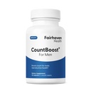 男性の最適数および容積の男性の生殖能力の補足のためのFairhavenの健康のCountBoost - Ashwagandha、ビタミンCおよびCoQ10-60のカプセルとのヒムのための事前認識の栄養