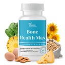 DR VITAMIN SOLUTIONS Bone Health Max - ビタミンD3、Bromelain&Ipriflavone - より強い骨と共同サポートのための60錠