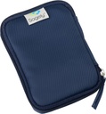 Sagely の海軍週末旅行携帯用薬の袋は 3 つの賢いスマートな XL 週刊の丸薬のオルガナイザーのポッドのための袋に入れます