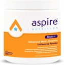 Aspire Multi+TM 子供のための高度なマルチビタミン, 人 & 女性 (unflavored Powder)