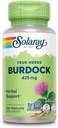 SOLARAY Burdock Root 425 mg - 健康な肝臓、腎臓、消化、循環、関節と皮膚のサポート - 抗酸化作用 - 非GMO - 100 VegCaps